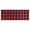 Red and Black, variant on Rainbow Checkered Pattern Kitchen Rug Mat,Kitchen Runner Rugs Non Skid Washable,Decorative Kitchen Floor Mats for Kitchen,Sink,Laundry,17"X47"