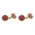 thumbnail image 4 of Minnieouse Pendientes de botón Elegante Estilo simple Elegantes Chicas jóvenes Pequeños pendientes de botón Adorno femenino Regalo de tipo 11 2piezas, 4 of 6