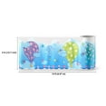 thumbnail image 2 of Concord Wallcoverings Peel and Stick Self Adhesive Kids Wallpaper Border, Hot Air Balloons for Play Room Nursery Room, Blue Green Pink, 15 ft by 5 in 2357, 2 of 5