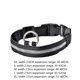 thumbnail image 2 of Methold Collar LED de nailon para perros y mascotas, carga USB, antipérdida/para evitar accidentes de coche, Collar de seguridad nocturna para perros, Suministros para perros Blanco XS Methold JJ12695-06, 2 of 4