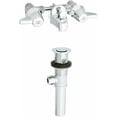 thumbnail image 2 of Central Brass 1177-DA Two Handle Shelf Back Bathroom Faucet in Chrome, 2 of 2