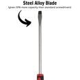 thumbnail image 5 of Teng Tools 10mm / 25/64 Inch x 200mm / 7.9 Inch Long Flat Type Slotted Head Screwdriver - MD930N, 5 of 6