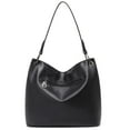 thumbnail image 5 of Montana West Purses for Women Hobo Shoulder Handbags with Zipper, Black, 5 of 7