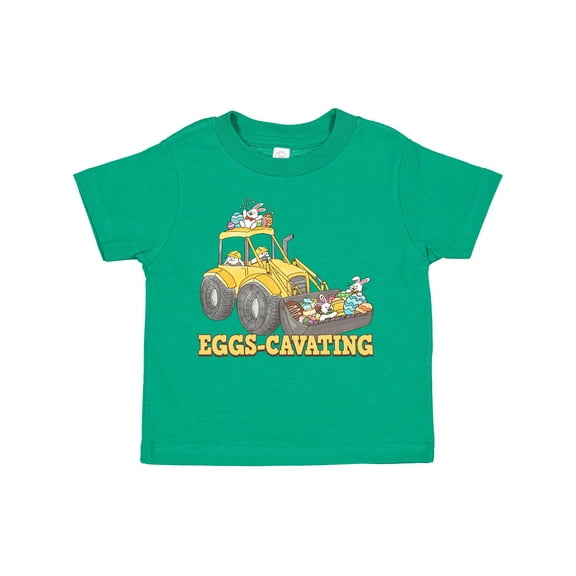 Inktastic Excavating Easter Bunnies Boys or Girls Toddler T-Shirt