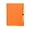 Orange, variant on A5 PP Loose Leaf Notebook Business Notepad with Pen Loop for Homework and Office Notes (20ml)