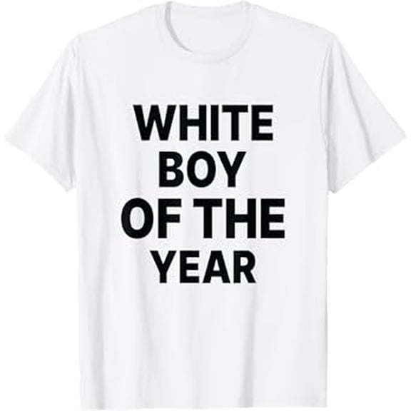 White Boy Of The Year Funny T-Shirt