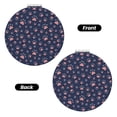 thumbnail image 2 of Bingfone Star Dog Paw Print Compact Vanity Makeup Mirror for Men Women Girls for Pocket Purse Wallet Handbag,Portable Small Handheld Beauty Mirror-Round Shape, 2 of 9