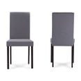 thumbnail image 3 of Baxton Studio Andrew Contemporary Espresso Wood 5 PC Dining Set, Multiple colors, 3 of 5