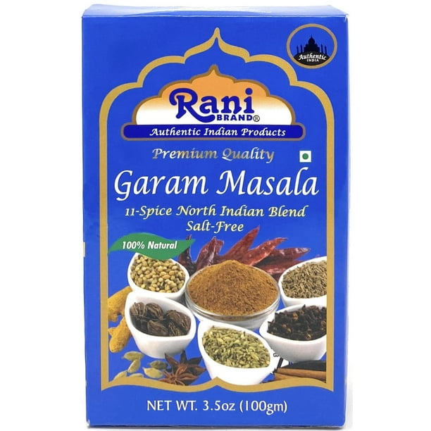 Rani Garam Masala Indian 11Spice Blend 3.5oz (100g) All Natural, SaltFree Vegan No