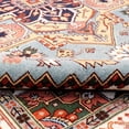 thumbnail image 3 of Pasargad Home Serapi 9' X 12' Hand-Knotted Wool Light Blue/Ivory Rug - All Ages, Indoors, 3 of 4