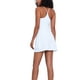 thumbnail image 2 of Jumpingount Vestidos atléticos para mujer, traje de baile para ejercicio físico, ropa de Color sólido, corta holgada transpirable, vestido de tenis Vestidos Blanco L Jumpingount AP011460-03, 2 of 6