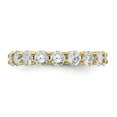 thumbnail image 3 of 14k Polished Size 7 Shared Prong 3 carat Diamond Complete Eternity Band, 3 of 6