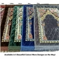 thumbnail image 5 of EMPIRE Luxury Orthopedic Prayer Rug - Plush Comfortable, Extra Large & Padded Prayer Mat- Blue, 5 of 8