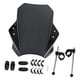 thumbnail image 2 of Accesorios para parabrisas de motocicleta, fácil instalación, protector, piezas de repuesto Negro, 2 of 9
