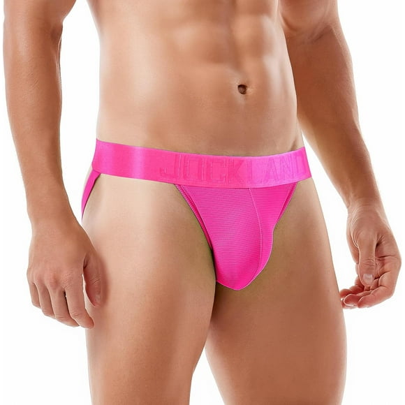 shiyou-Jock Strap Thongs, Sexy Brief Underwear for Men Athletic Supporters Underpants