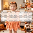 thumbnail image 4 of Ulanda My 1st Halloween Newborn Baby Girl Pumpkin Romper Dress Tutu Onesie Infant Halloween Outfits Fall Winter Clothes (Red, 12-18 Months), 4 of 6