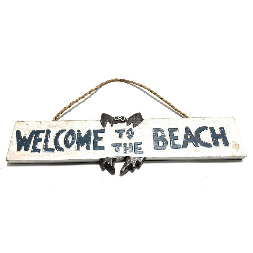 Welcome To The Beach Sign 14 Beach Decor Ort1706535