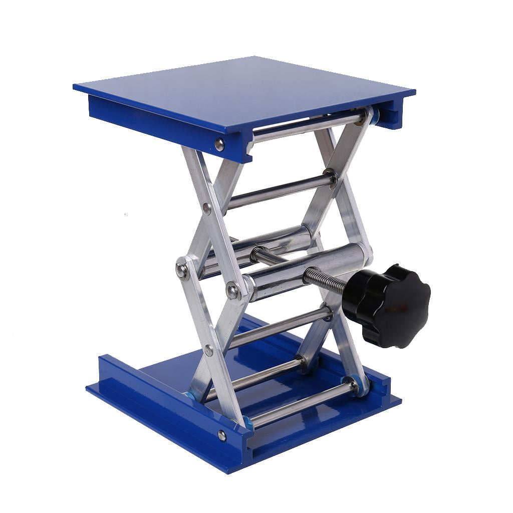 4"" Aluminum Router Lift Table Woodworking Engraving Lab Lifting Stand Rack