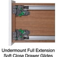 thumbnail image 7 of LUXEYARD Kitchen Base Cabinets, Sideboard Storage Cabinet, Entryway Cabinet with 1-Drawer & Adjustable Shelf, 12" W X 24" D X 34.5"H, 7 of 7