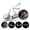 Black, variant on Darling Souvenir chocolate Labels 190 Pcs Love is Sweet Photo Wedding Custom Stickers-Black