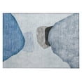 thumbnail image 2 of Addison Rugs Chantille Indoor/Outdoor Transitional Organic Blue Washable Rectangle Rug, 1'8" x 2'6", 2 of 6