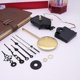 thumbnail image 3 of Quartz clock movement kit, shaft length 17mm, with 2 pairs of hands and pendulum, 3 of 5