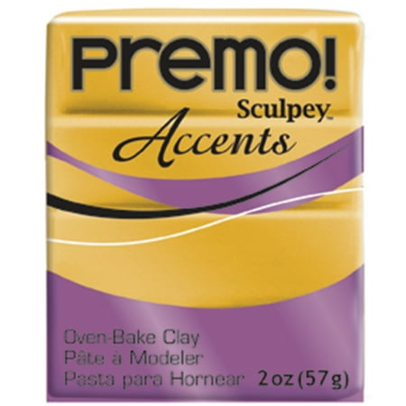 UPC: 0715891505526 | Sculpey Premo! Modeling Clay  2 oz.  18K Gold
