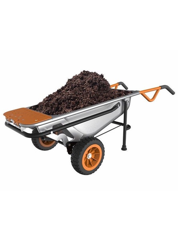 Wheelbarrows in Garden Center