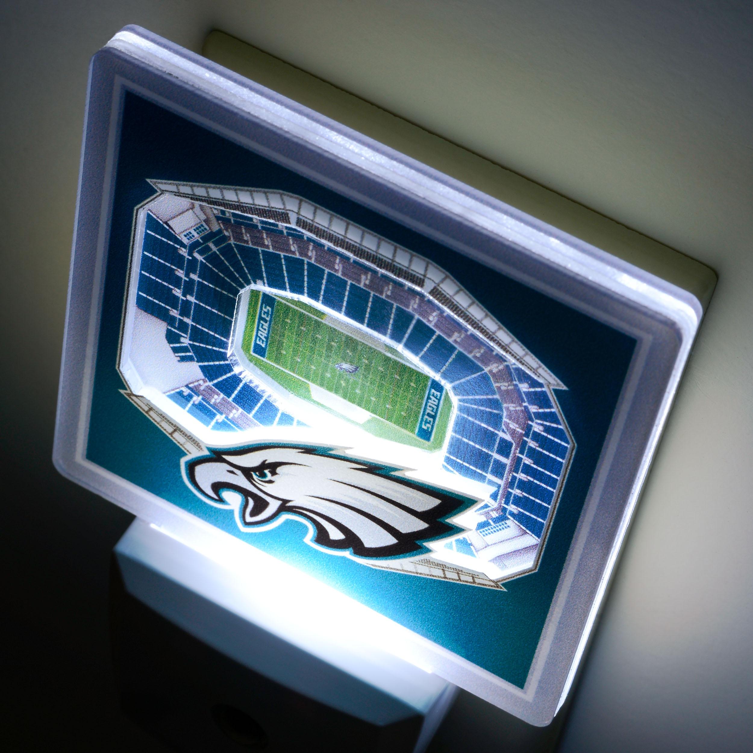 YouTheFan NFL Philadelphia Eagles StadiumView Nite Light