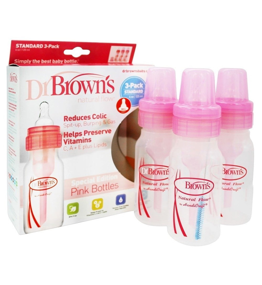 Dr. Brown's Natural Flow, Reduces Colic, Spit Up, Burping and Gas, Baby