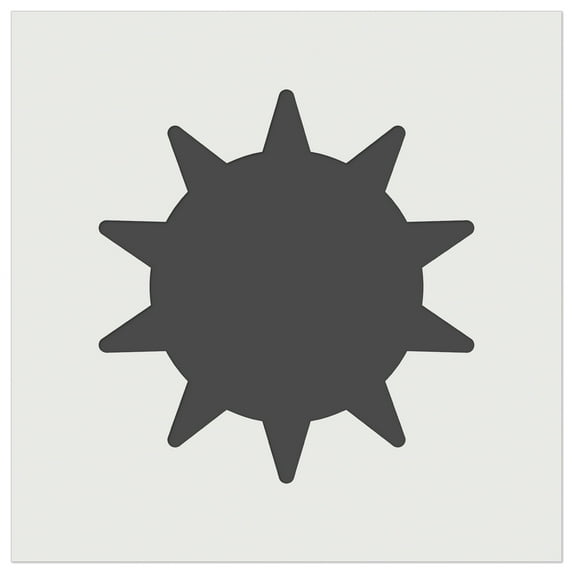 Sun Solid DIY Cookie Wall Craft Stencil - 5.5 Inch