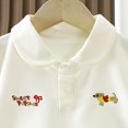 thumbnail image 5 of Faraee Toddler Baby Girl Clothes Summer Outfits Short Sleeve Polo Shirt Casual Shorts Set 2 Piece Little Kids Solid Outfit White 8-9 Years, 5 of 7