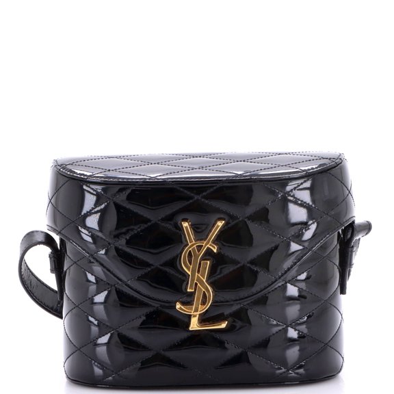 Pre-Owned June Box Bag Quilted Patent By Rebag