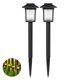 thumbnail image 2 of Yuarrent 2 uds lámpara de césped al aire libre LED luz cálida lámpara de paisaje con energía solar lámpara de paisaje impermeable con diseño de Iluminación y accesorios Yuarrent HA012933-00, 2 of 6