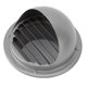 thumbnail image 5 of Ventilación de aire de Acero inoxidable, ventilacia redonda que facilita el mantenimiento de la campana protectora con rejilla de ventilación para puertos de escudo domésticos, 5 of 7