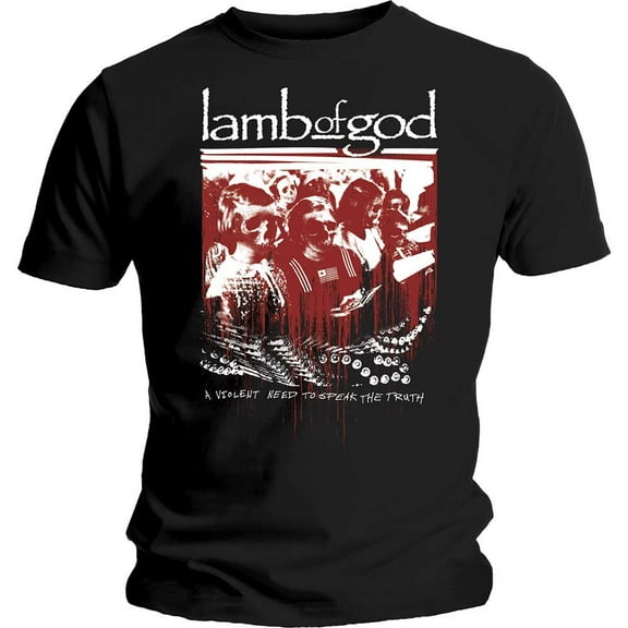 Lamb Of God Unisex T-Shirt Enough is Enough (Small)