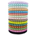 thumbnail image 1 of Hodooly 15 Piezas Gomas para el Cabello en Espiral Gomas para el Cabello en Espiral de Color Caramelo Gomas para el Cabello en Espiral Pequeñas Multicolor Gomas para el Cabello en Espiral sin Arrugas, 1 of 5