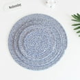 12cm Cotton Insulation Mat Meal Mat Woven Anti Scalding Table Mat Bowl