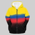 thumbnail image 2 of SJLDQY Boys Zip Up Hoodie Casual Long Sleeve Printed Hooded Sweatshirts with Pocket Fall Winter Fleece Lined Hoodies for Boys, 2 of 4