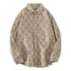 thumbnail image 1 of Camisa De Manga Larga A Cuadros Para Hombre, 1 of 7