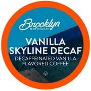 Brooklyn Beans Vanilla Skyline Decaf Coffee Flavored Pods, 2.0 Keurig, 40 Count
