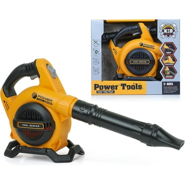 Adofi Leaf Blower Toy for Kids, Pretend Construction Tool with Sounds and Air, Toys  for Boys 3 6 Years