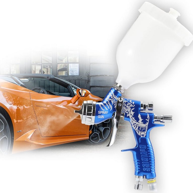 DEVILLDISS Pro GTI TE20 Lite HVLP Spray Gun 1.3mm Gravity