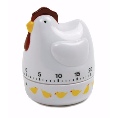 Lux 60 Minute Timer - Norpro Chicken 60 Minute Kitchen Egg Timer New 3.5