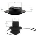 thumbnail image 3 of LOVIVER 20x Screw Air Valve Caps Inflatable Kayak Boat Canoe Raft, 3 of 8