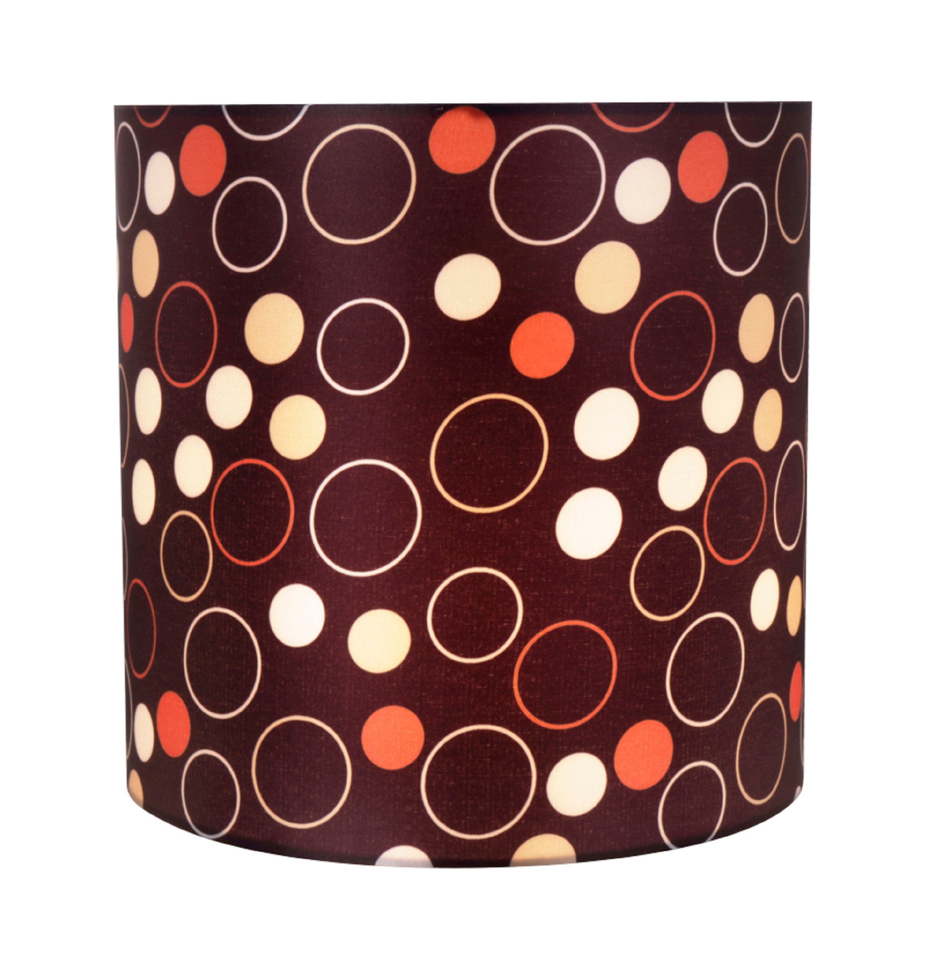 Aspen Creative 31232 Transitional Drum (Cylinder) Shaped Spider Construction Lamp Shade in Black, 8" wide (8" x 8" x 8")