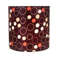 thumbnail image 3 of Aspen Creative 31232 Transitional Drum (Cylinder) Shaped Spider Construction Lamp Shade in Black, 8" wide (8" x 8" x 8"), 3 of 5