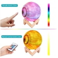 thumbnail image 5 of 3D LED Moon Lamp, 16 Colors LED 3D Print Moon Light with Stand & Remote&Touch Control and USB Rechargeable, Moon Light Lamps for Kids Friends Lover Birthday Gifts, 5 of 7