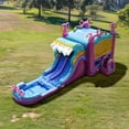 thumbnail image 3 of JumpOrange Mystery Jungle Commercial Grade Inflatable Bounce House Water Slide (with Splash Pool and Blower), 3 of 5