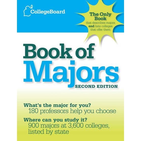 Pre-Owned The College Board Book of Majors: 2nd Edition (Paperback) 0874477654 9780874477658